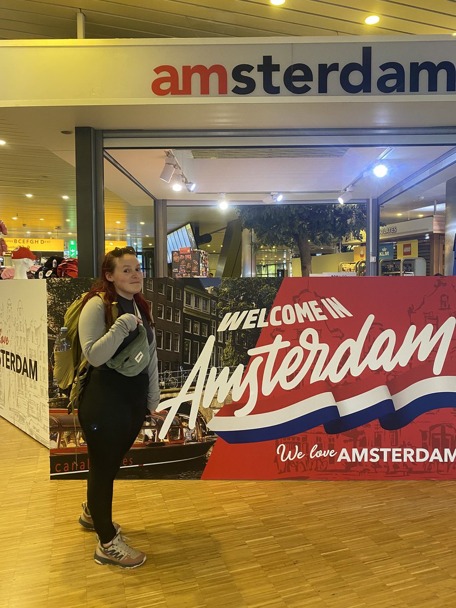 Première étape à Amsterdam !
