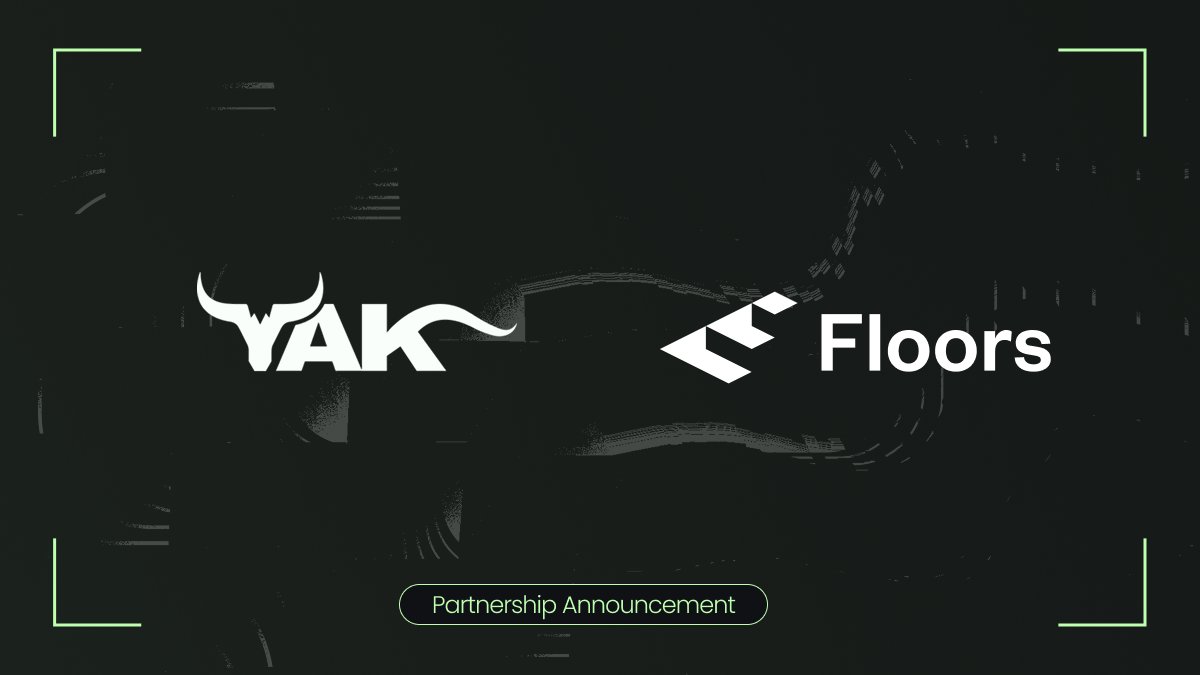 Floors × Yield Yak

Excited to announce our partnership with <a href="/yieldyak_/">Yield Yak 🐃 🥛</a> 

We're working together to bring fTokens to their leading DeFi strategies. Details soon. 👀