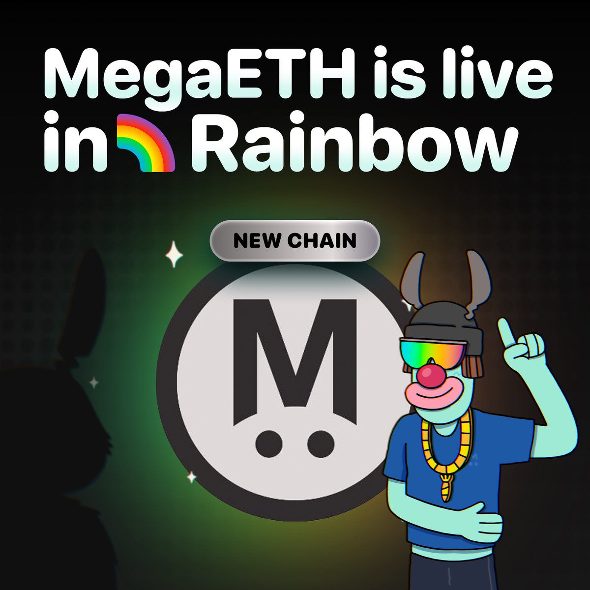 The era of the extreme performance has arrived.
MegaETH is live in Rainbow — wanna explore the rabbit hole?