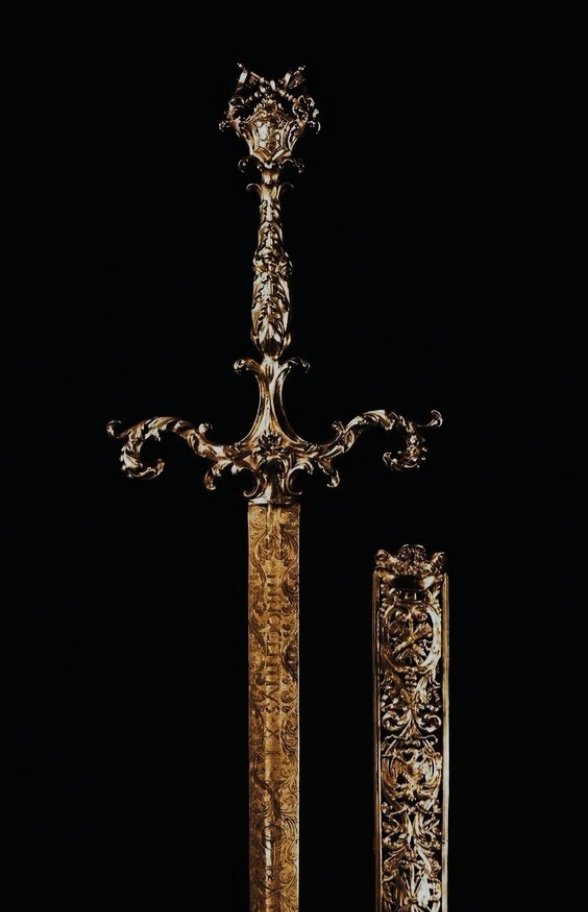 Sword of King John III Sobieski of Poland in 1675.