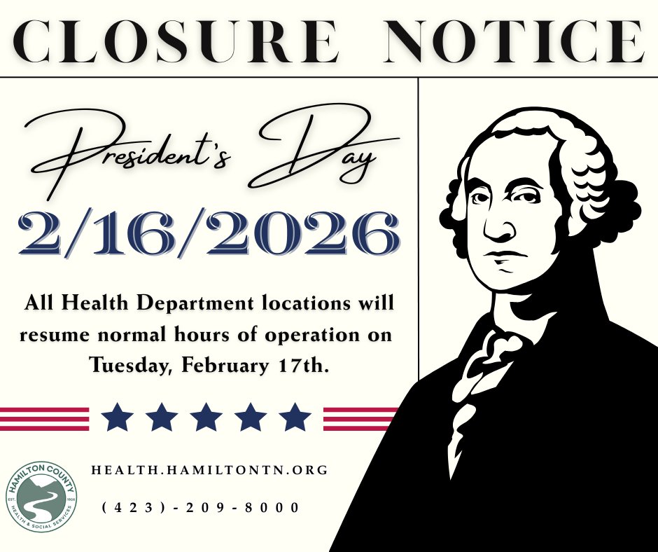 Hamilton County Health Department - Tennessee tweet media