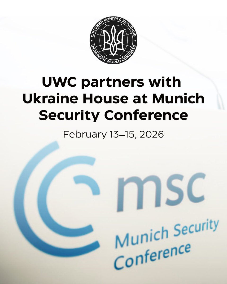 Ukrainian World Congress 🇺🇦 tweet media