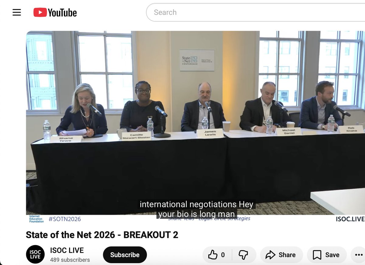 christinayiotis's tweet image. #SOTN2026 Hitting #Refresh on #Cybersecurity to Address #EmergingTechnologies Logan Circle Strategies President @ShaneTews CAS Strategies, LLC CEO/Founder Camille Stewart Gloster @cepa Distinguished Fellow James Lewis CTA President/CEO J. Michael Daniel TPO Group CEO Rob Knake