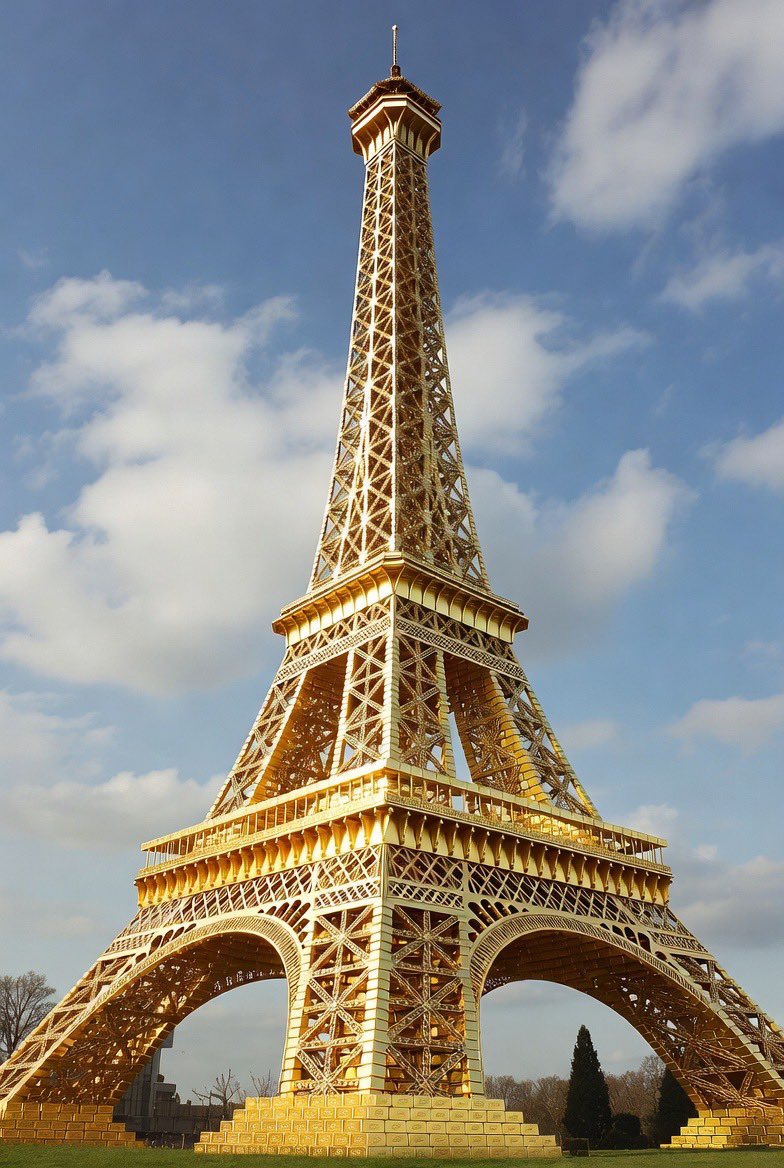 Indian households possess so much gold that four Eiffel Towers could be built from it, with 5,000 tons still left over.