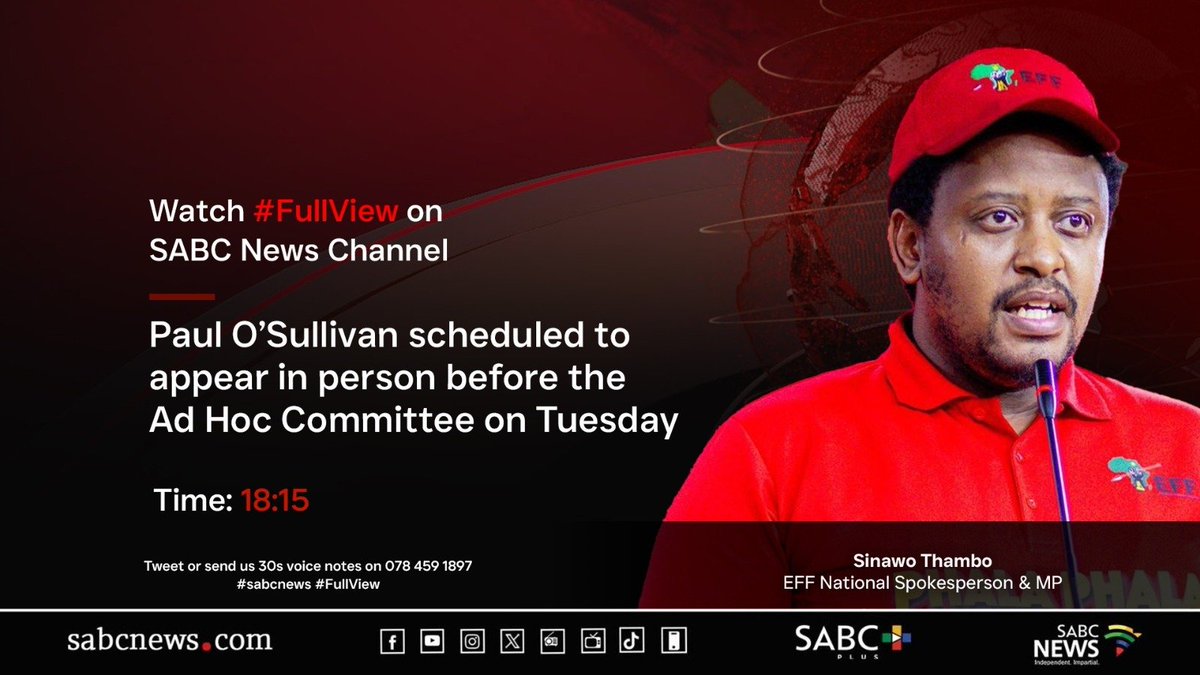 SABC News TV tweet media