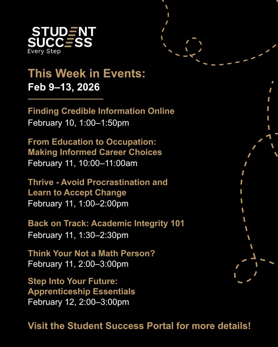 Conestoga College Student Success tweet media