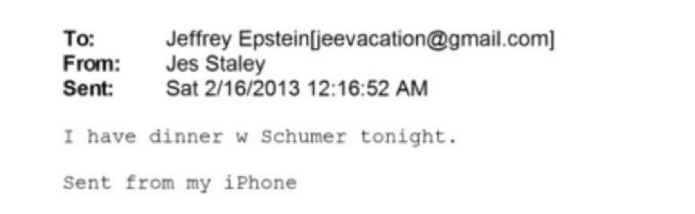 djvesper's tweet image. We the people are sending upcand HAVE BEEN SAYING NO.

You however are the one with the power to do something but wont even tell Check Schumer to step down.

You're complicit in covering up crimes. #VotingBlueIsNotEnough 

#VotingBlueIsNotEnough