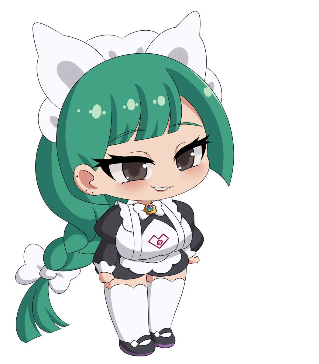 Jacinthe and Lebanne chibis clean version 