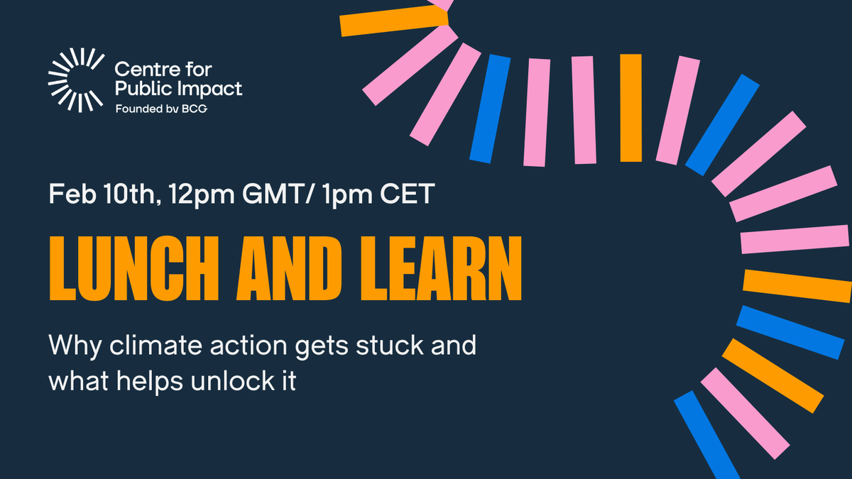 Centre for Public Impact (CPI) tweet media