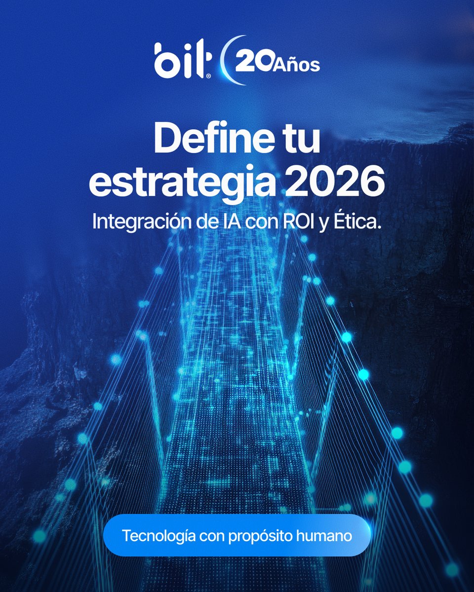 somosbitlat's tweet photo. Convierte el laberinto de la IA en tu estrategia más clara. Te guiamos paso a paso para una integración inteligente que garantiza el ROI. 🌉📈 

Haz clic y descubre más. 👉 https://t.co/exONudbH5C

#BIT #SomosBIT #TecnologíaConPropósitoHumano #LiderazgoHíbrido #EstrategiaIA https://t.co/NWgzNv6bor