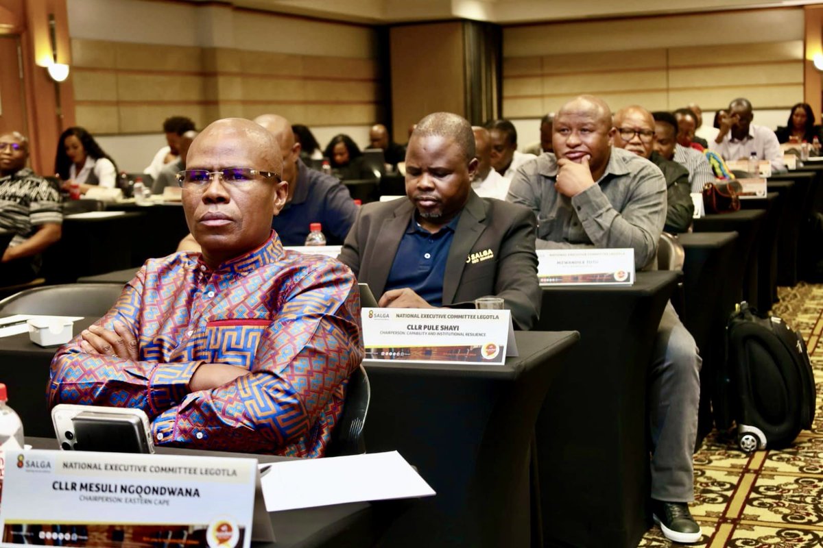 Stellarated's tweet photo. 📍SALGA NEC Lekgotla

Local government is where our communities and businesses first experience the state. Effective service delivery, reduced red tape, and accountable leadership are essential to building trust.

#DSBDatWork https://t.co/EdThwz4tcO