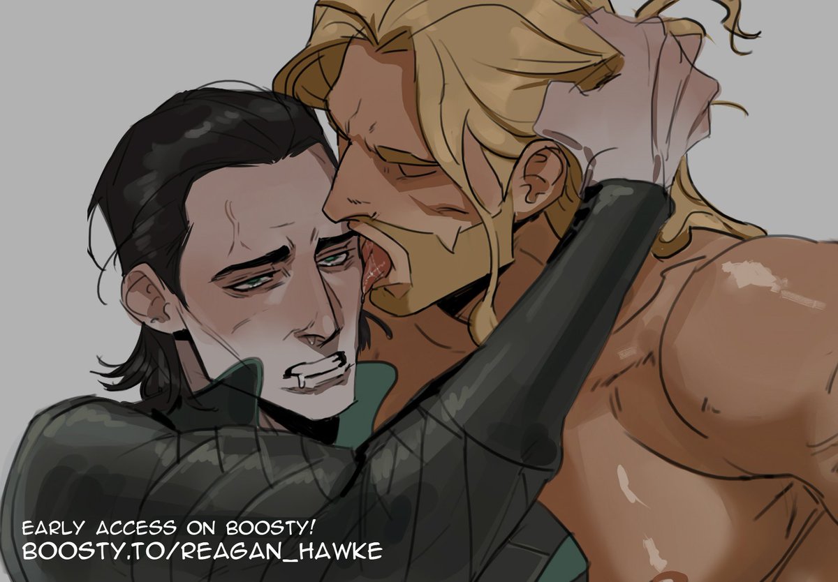WORASHIVAN's tweet photo. The divine brothers and what they do when no one is watching. 

🏷️ — Discount on Thor and Loki voiceovers in bio!
#thorki https://t.co/NM306WGJU6