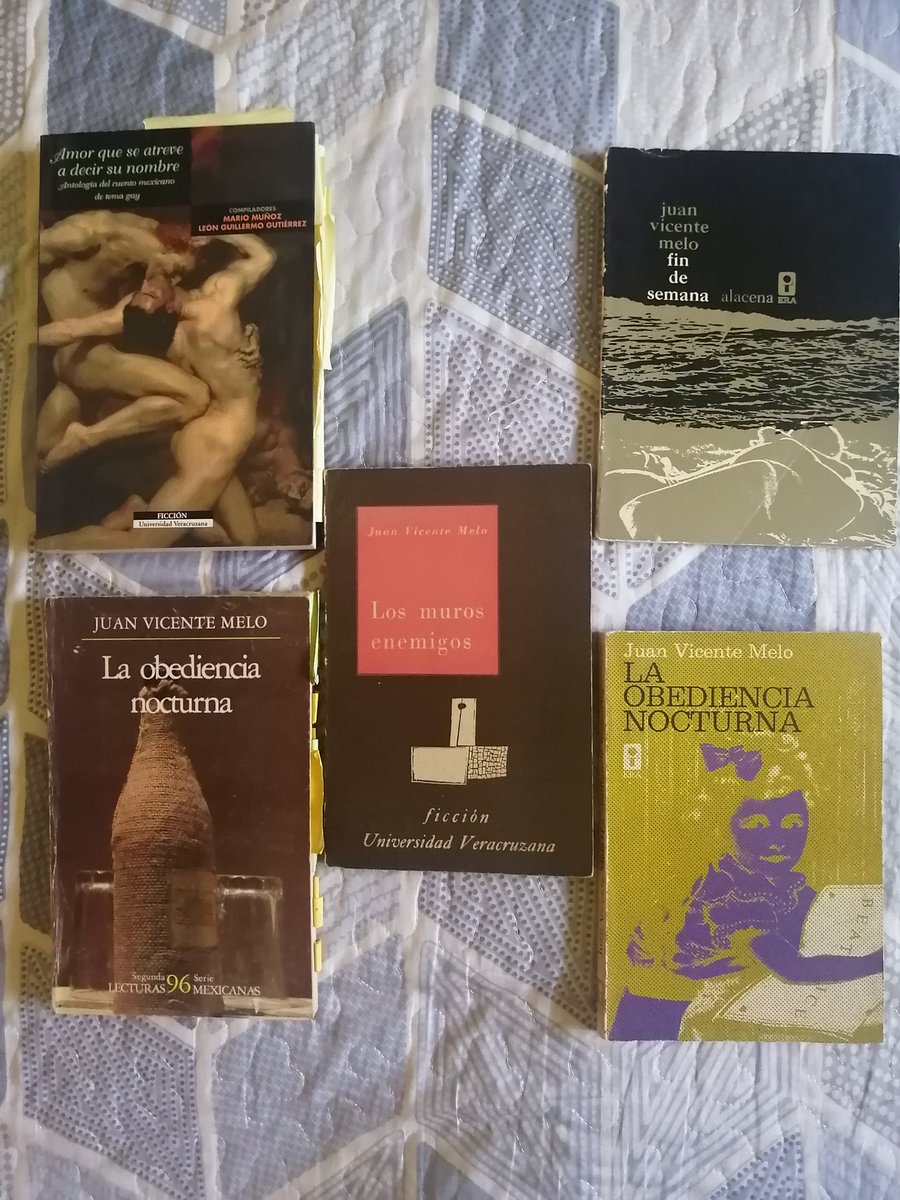 eroerny's tweet photo. El 9 de febrero de 1996, hace 30 años, murió el escritor Juan Vicente Melo en el Puerto de Veracruz.
Su amigo José de la Colina anotó que, en los años 70, Melo "comenzó a acelerar su homosexualidad que lo extraviaba por los bares y los cabarets más infectos".
🌈✨ https://t.co/DZSWXOH30Z