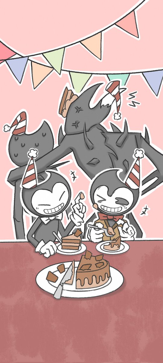 Qutiy001's tweet photo. 😋🎉🍫🍰
#Bendy #Ink_demon
#BATIM #BATDR
#Bendy_and_the_ink_machine
#Bendy_and_the_Dark_Revival
Sorry, I'm not very good at drawing the Ink Demon.💦 https://t.co/Ompb4w3DlU
