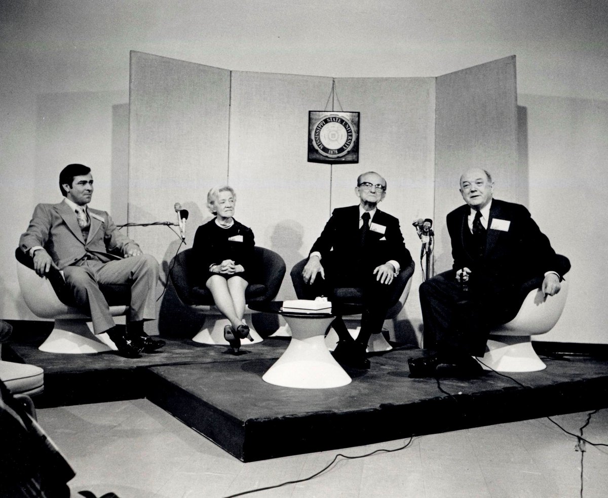 #OTD in 1976, Senator Smith participated in the Senator John C. Stennis Forum at Mississippi State University.