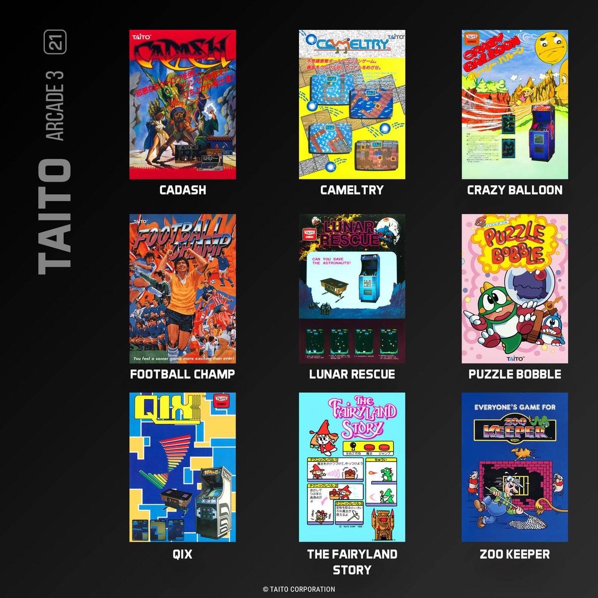TAITO Arcade 3 and The Turrican Collection release for Evercade in