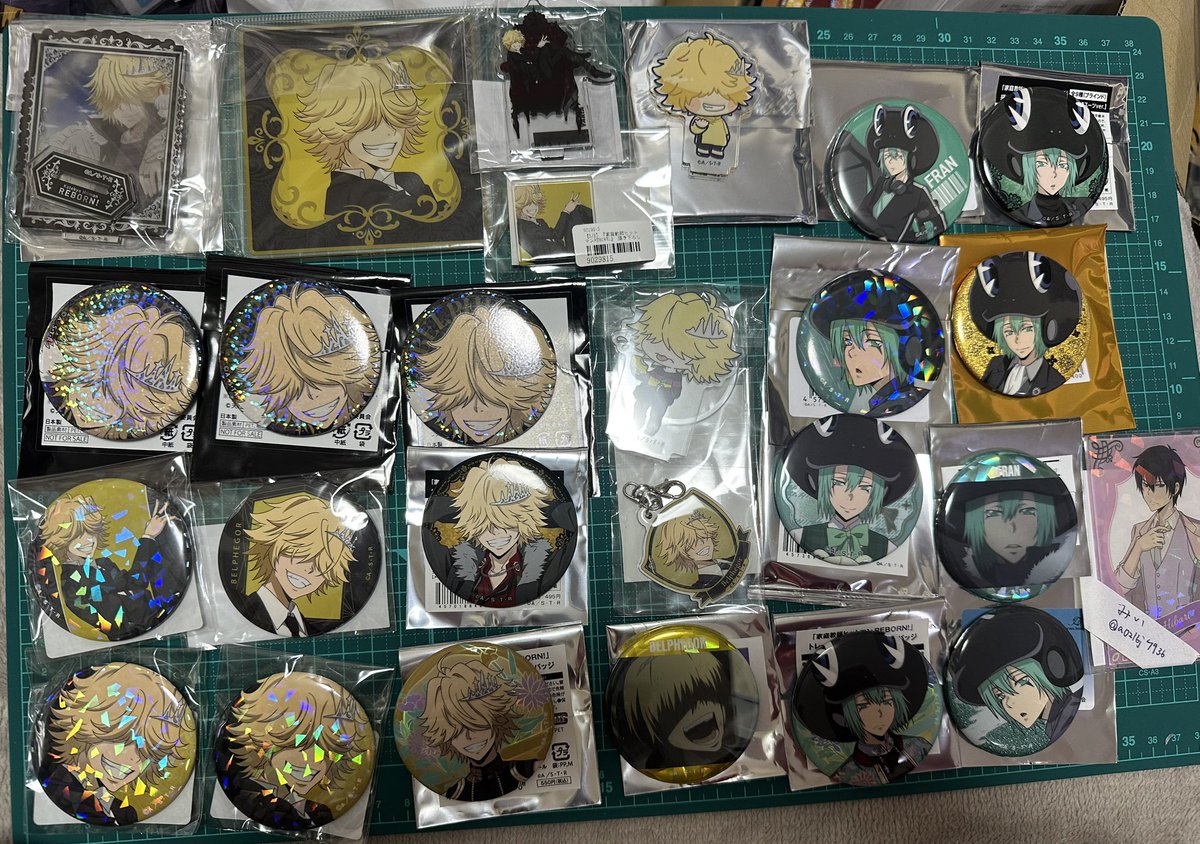 交換/譲渡】家庭教師ヒットマンREBORN！ リボーン 缶バッジ 【譲】山本