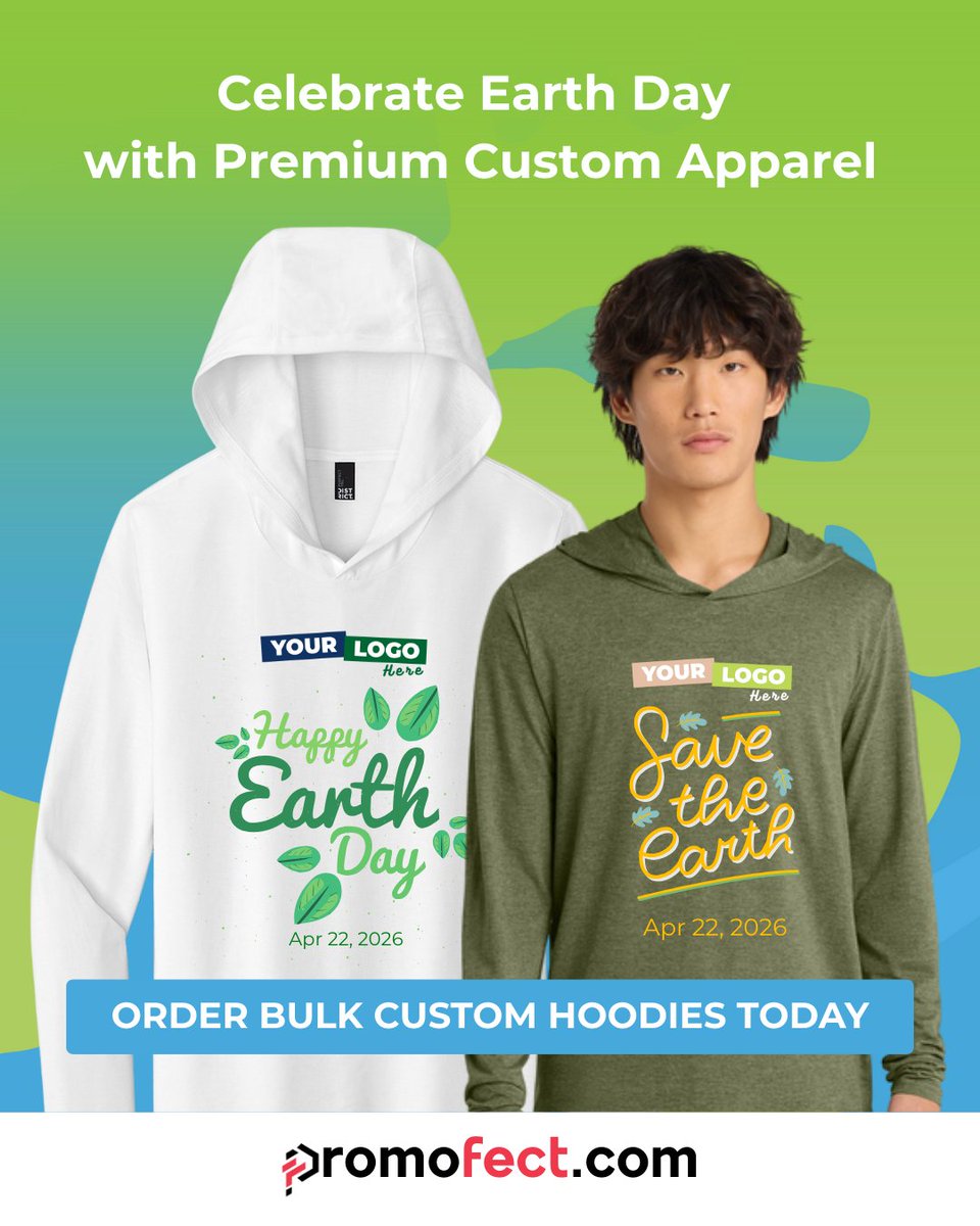 promofect's tweet photo. Planning an Earth Day event for the whole company? ๐ฑ
Order bulk Earth Day shirts now at https://t.co/MTy0GvqSSf
#EarthDayMerch #CustomShirts #BulkApparel #TeamMerch #EventShirts https://t.co/ZCOgkV0lL9