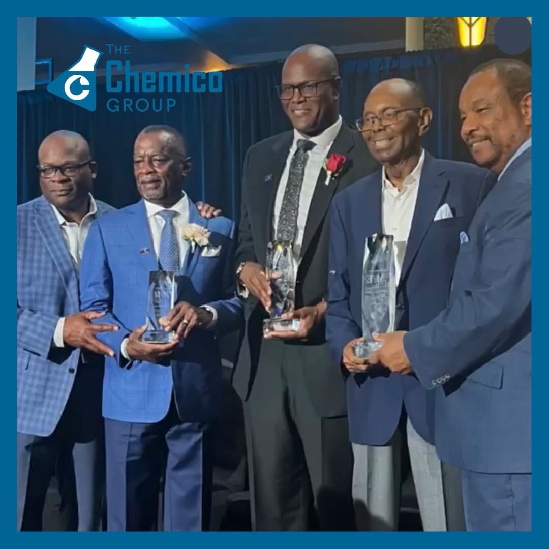 Black History Month honors leaders shaping the future. Our CEO Leon C. Richardson was recognized at the Michigan Chronicle Men of Excellence Vanguard Awards alongside Joe Tate and the late Dr. William F. Pickard—trailblazers whose impact still inspires.
#Chemico #BHM