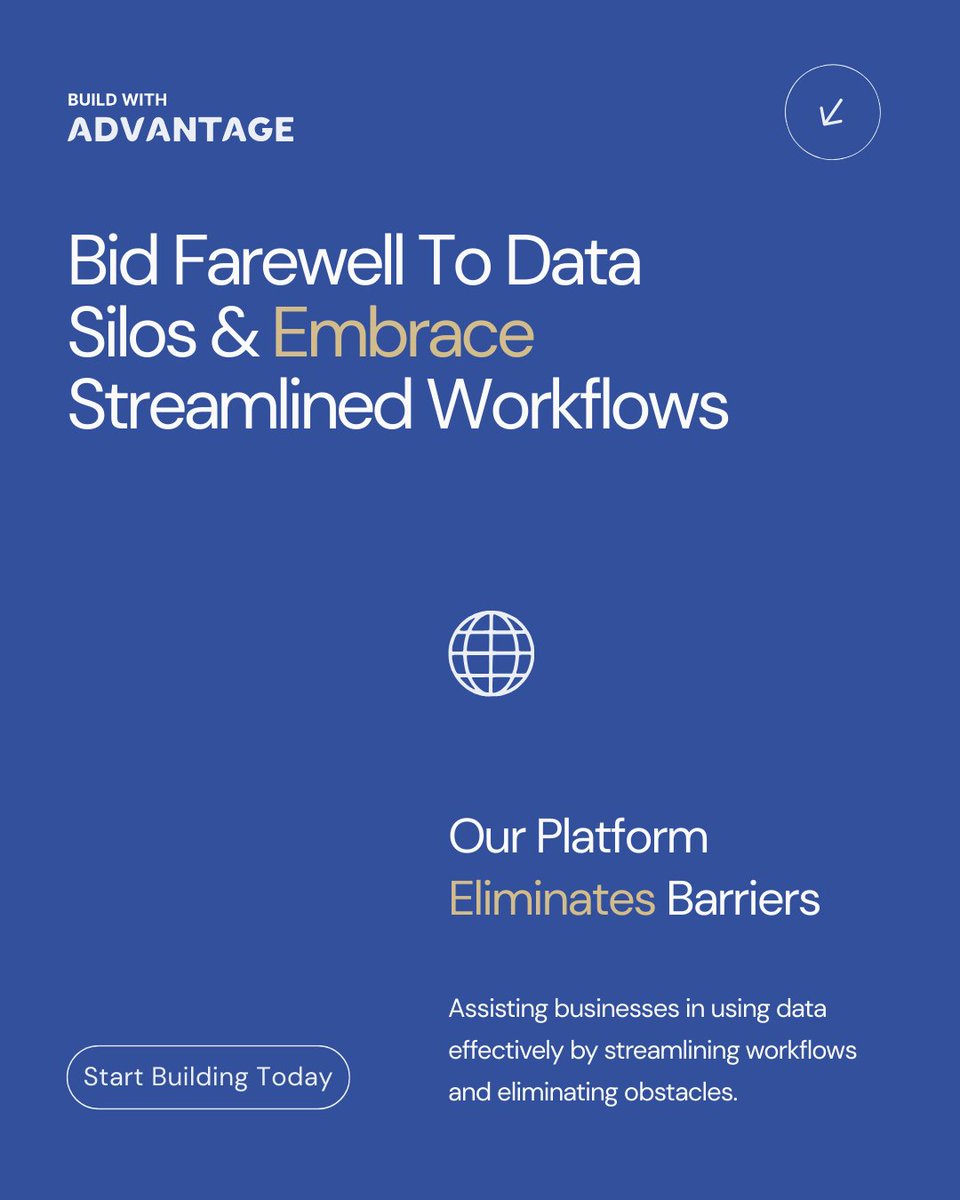 Streamline Workflows: Bid farewell to data silos and embrace streamlined workflows with Advantage! Our platform eliminates barriers, enabling businesses to harness their data for enhanced success. Discover what Advantage can do for you!