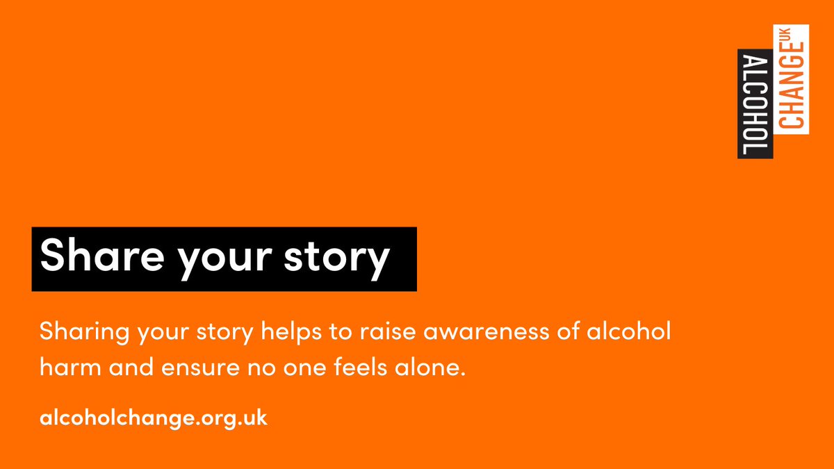 AlcoholChangeUK's tweet photo. Have you got a story to tell about your relationship with alcohol?📝

Did you take part in the Dry January® challenge and discover just how much alcohol was playing a centre-stage role in your life? Have you recently started to cut back and have started to see some change in your sleep, wellbeing or relationships? 

Maybe someone you love drinks or used to drink too much, and you want to share how it has affected them and you. 

Whatever your story, we want to hear it.🧡

Share your story with us here👇
https://t.co/WFjjPJMAIc

#alcoholharm #story #livedexperience