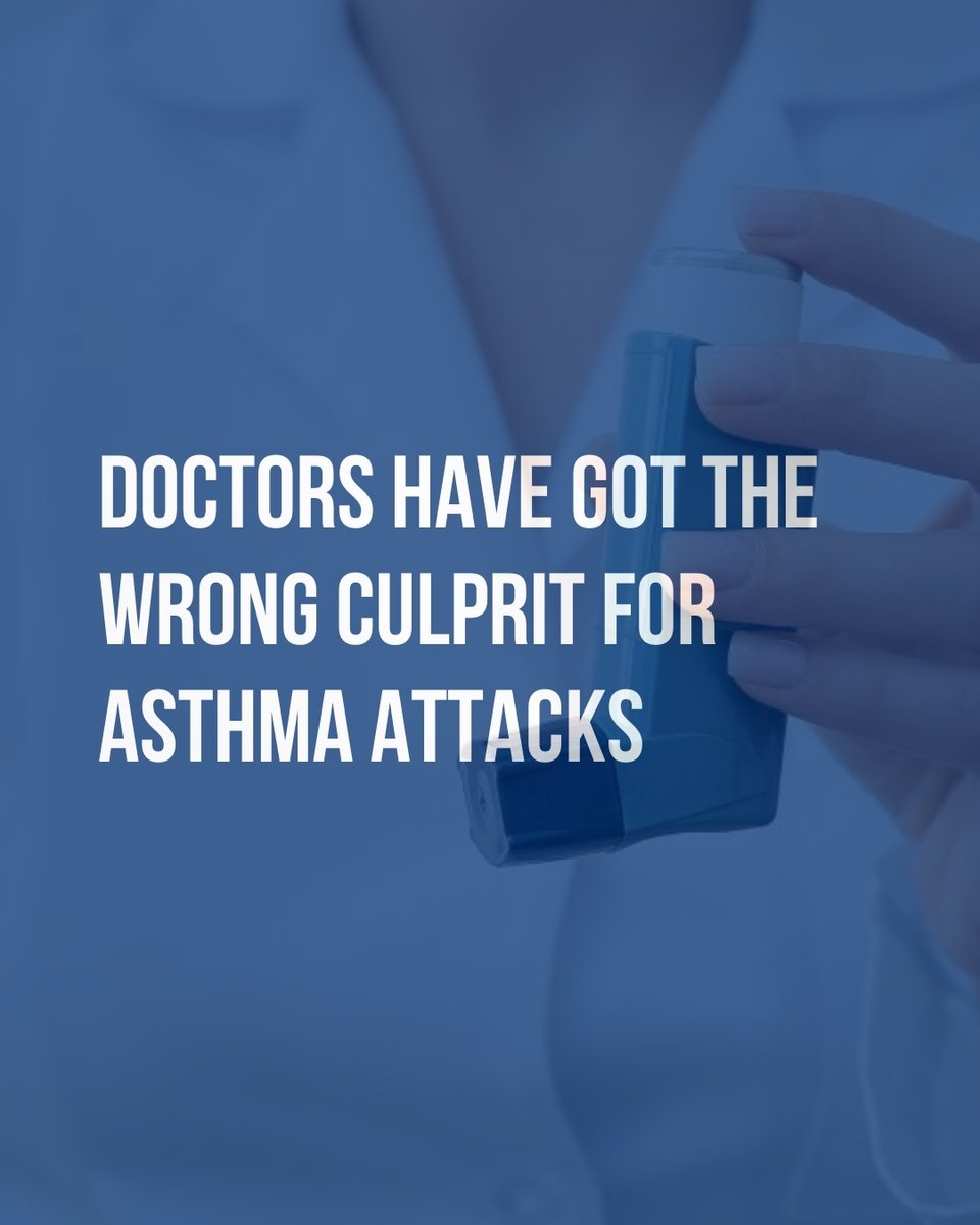 Doctors have been getting it wrong about the causes of asthma for years—and the discovery could change the way the problem is treated.
wddty.com/news/doctors-h…

 #AsthmaAwareness #AsthmaResearch #HealthNews #HealthcareUpdate #AsthmaTreatment