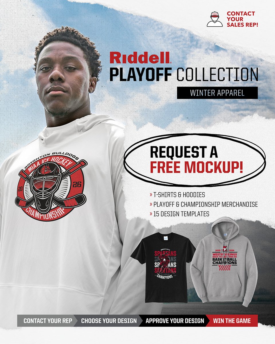 RiddellSports's tweet photo. No matter the sport, we’ve got you covered. 💯 https://t.co/l5uHUnyCmg