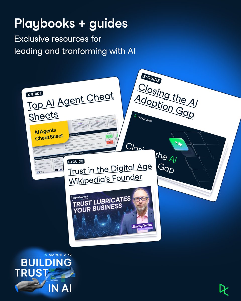 DataCamp tweet media