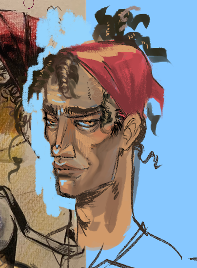 n0l100's tweet photo. I haven't forgotten how to draw btw i just do portraits that I never finish now <3 https://t.co/oNhZOfeSyj