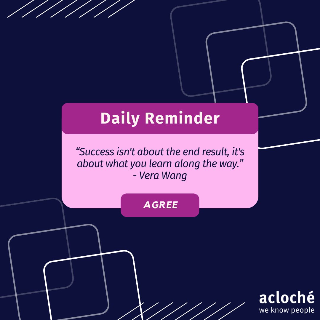 acloche's tweet image. Here is your #dailyreminder to help kickstart your week. Remember to enjoy the journey along the way to accomplishing your goals. 

#weknowpeople #workforcesolutions #careeropportunity #careergrowth #employmentopportunities #careergoals #successmotivation