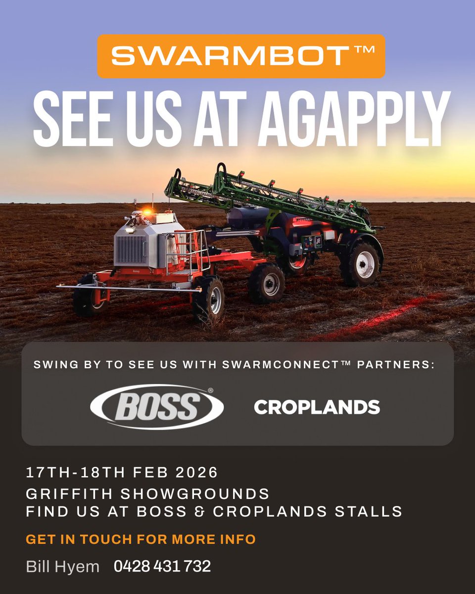 SwarmFarm Robotics tweet media