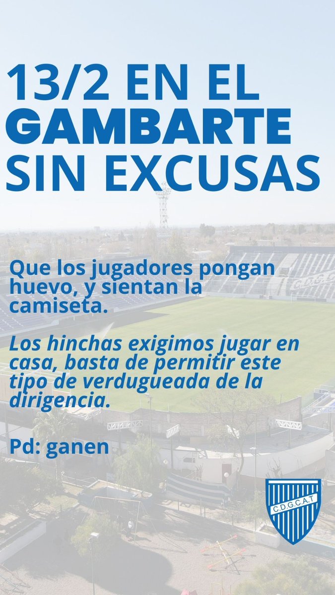Que jueguen como sea EN CASA, demasiado le deben al hincha como para querer hacer más papelones. 

GANEN