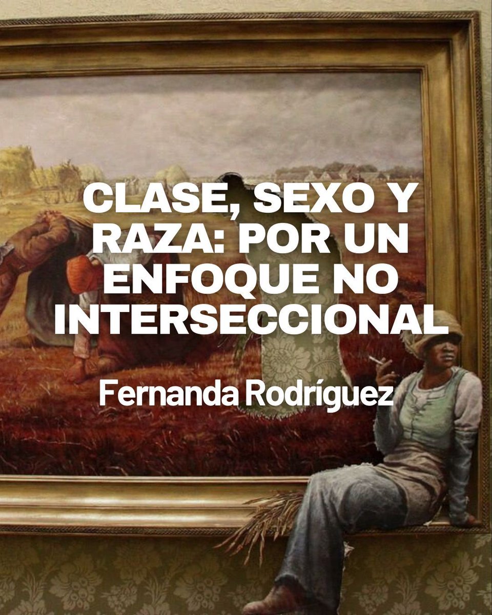 Este artículo propone un marco histórico no interseccional que sea capaz de explicar las cuestiones de sexo y raza. La clase no es, bajo este enfoque, un eje de opresión más que se imbricaría con otros, sino aquel que les dota de sentido. <a href="/fernandarlop/">Fernanda Rodríguez</a>

zonaestrategia.net/clase-raza-sex…