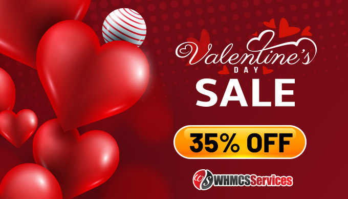 Valentine's Day Sale – Save Money 35% Off On #WHMCS Modules - cturl.net/valentine