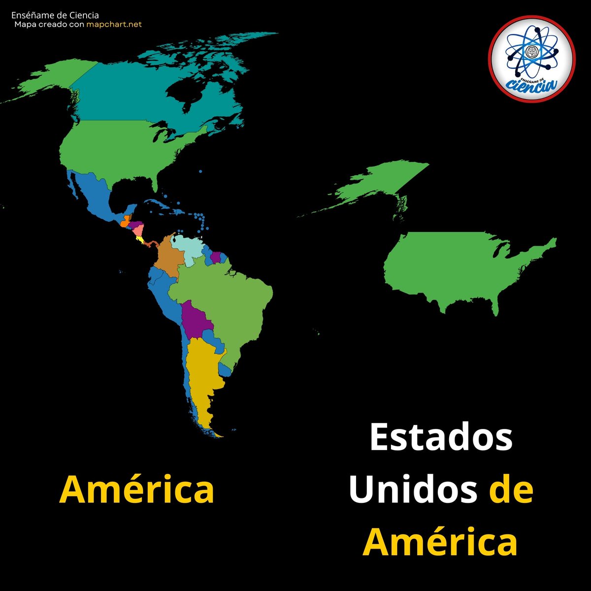 La presentación de Bad Bunny en el Super Bowl le recordó a millones de personas una verdad que la geografía siempre ha tenido clara: América es un continente, y Estados Unidos es solo una de las naciones que lo conforman.