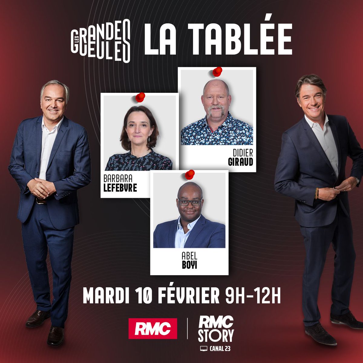 Les Grandes Gueules tweet media