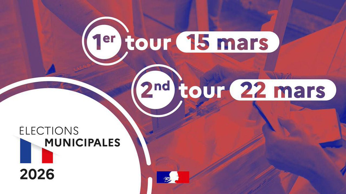 Image de Préfet de la Haute-Vienne - #Municipales2026 I 🗳️ Les 15 et 22 mars prochains, votez et faites entendre votre voix !

📍Trouvez