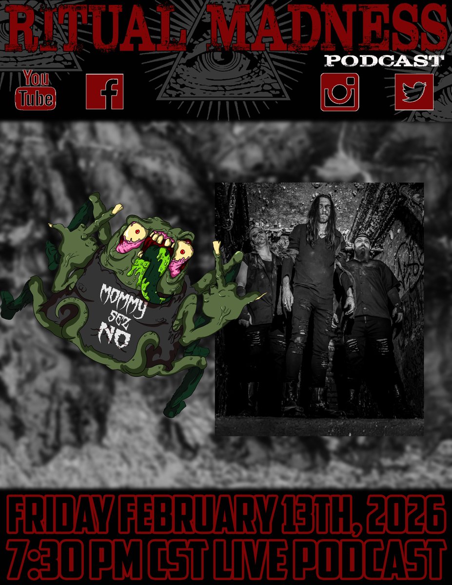 This weeks ritual with Mommy Sez NO!! Join us this Friday 7:30pm cst Youtube.com/ritualmadnessp…