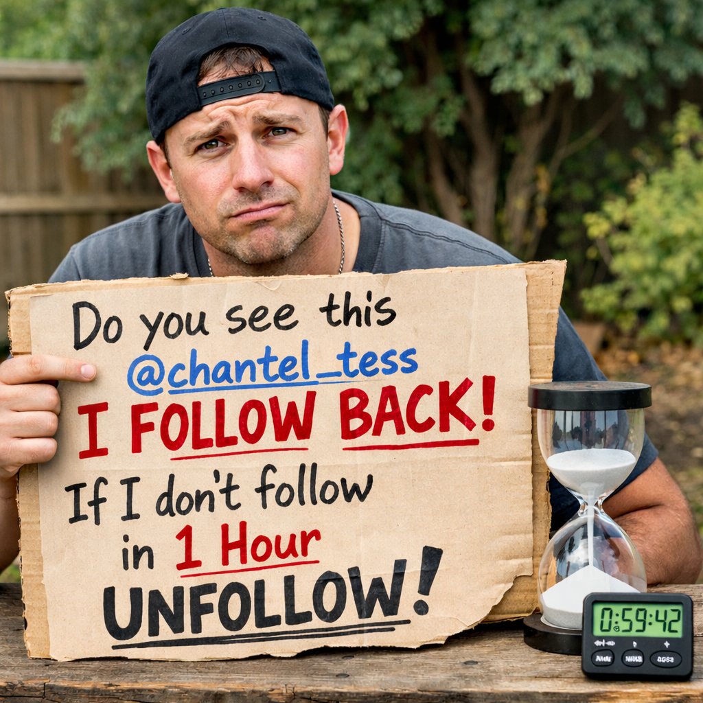 Try me, I follow back immediately