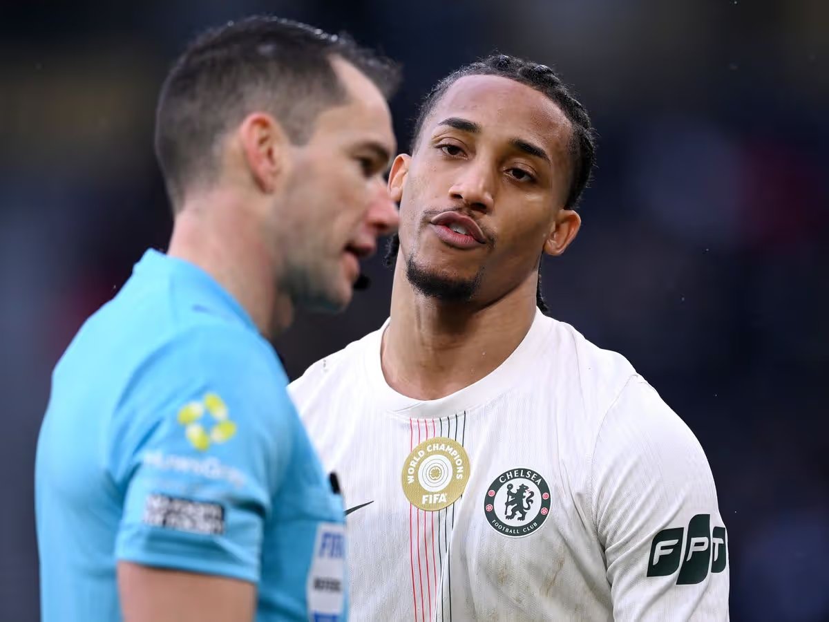 Blue_Footy's tweet photo. ‼️ Chelsea should not have been awarded a penalty for handball in their 3-1 win at Crystal Palace last month, the Premier League's Key Match Incidents (KMI) Panel has said.

The KMI Panel felt the VAR intervention was incorrect because Canvot "is not making his body unnaturally bigger" and that there was a "small deflection off the hip".

~ @BBCSport