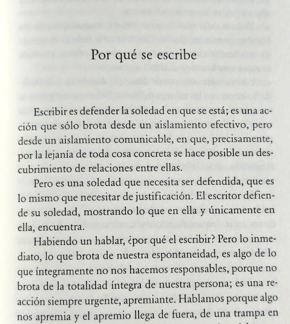 María Zambrano, "Escribir es defender la soledad…"