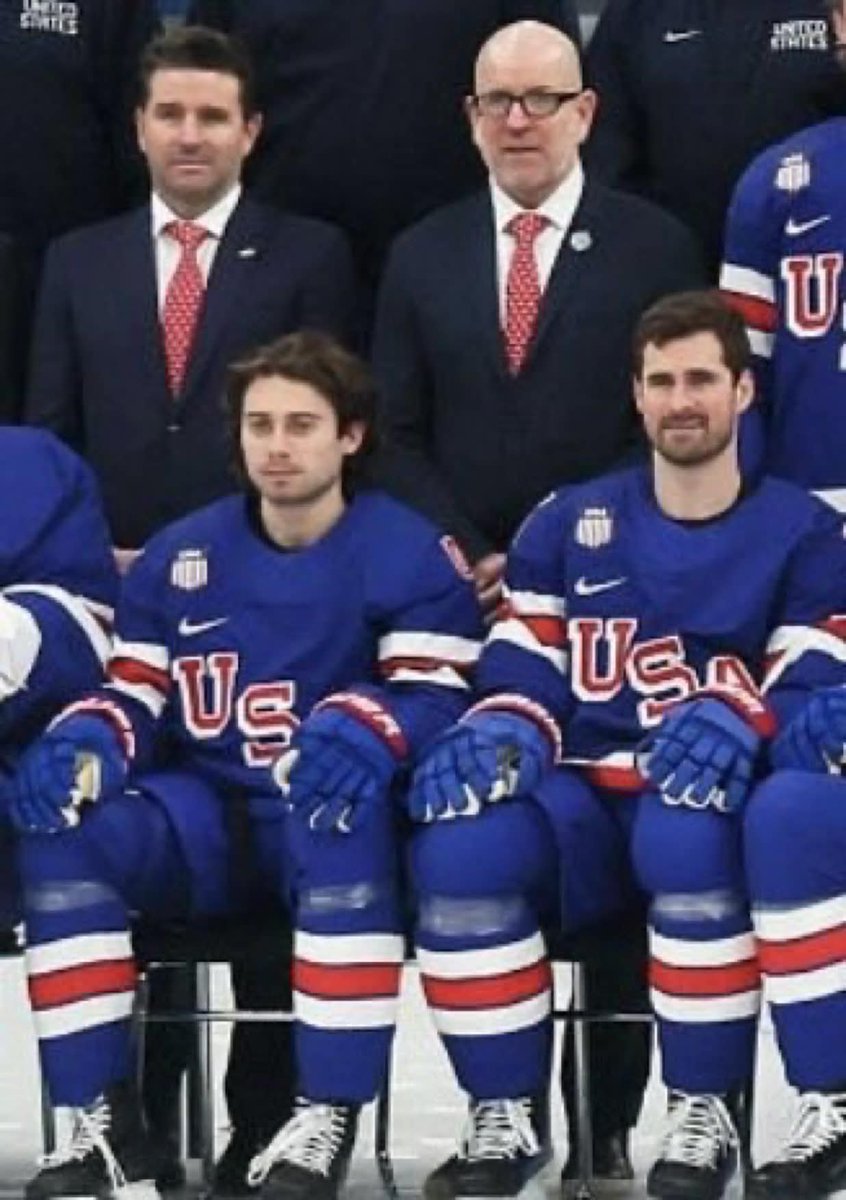 TwoSarahJ's tweet photo. The 2 biggest Hockey Terrorists in the sport today right next to one another.
#FireDrury #FireFitzgerald https://t.co/1UYfq6CRBY