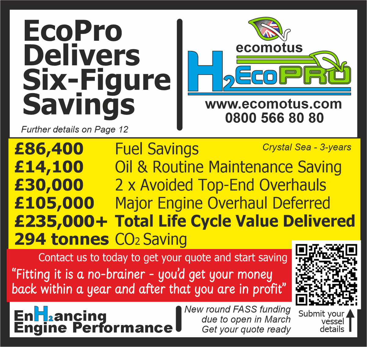 ecomotus's tweet photo. Ecomotus EcoPro Delivers Six-Figure Savings https://t.co/VeyZRpVlFs
