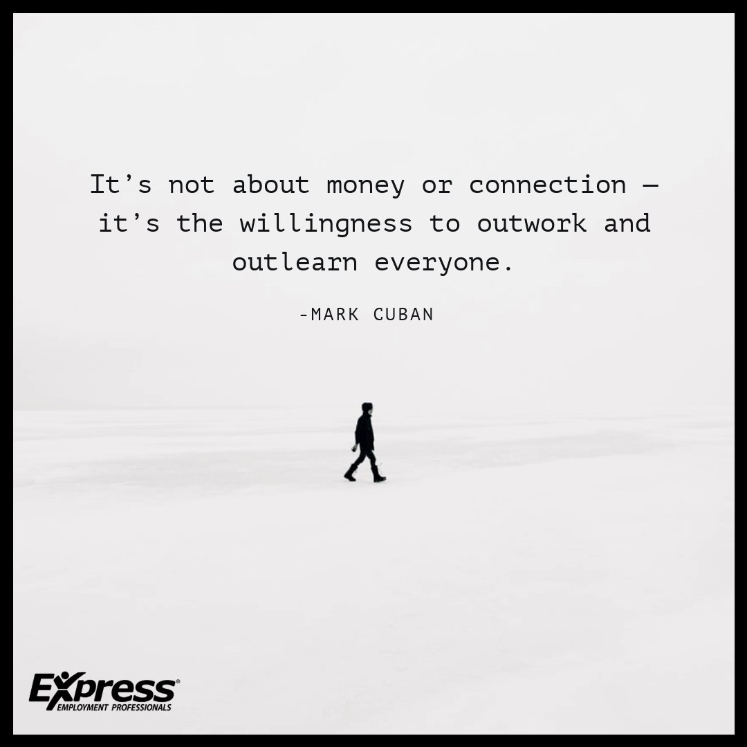 Expressbellevue's tweet photo. Start the week with grit and a growth mindset—because success favors those who outwork and outlearn the rest. https://t.co/qjHRAhHUJ7