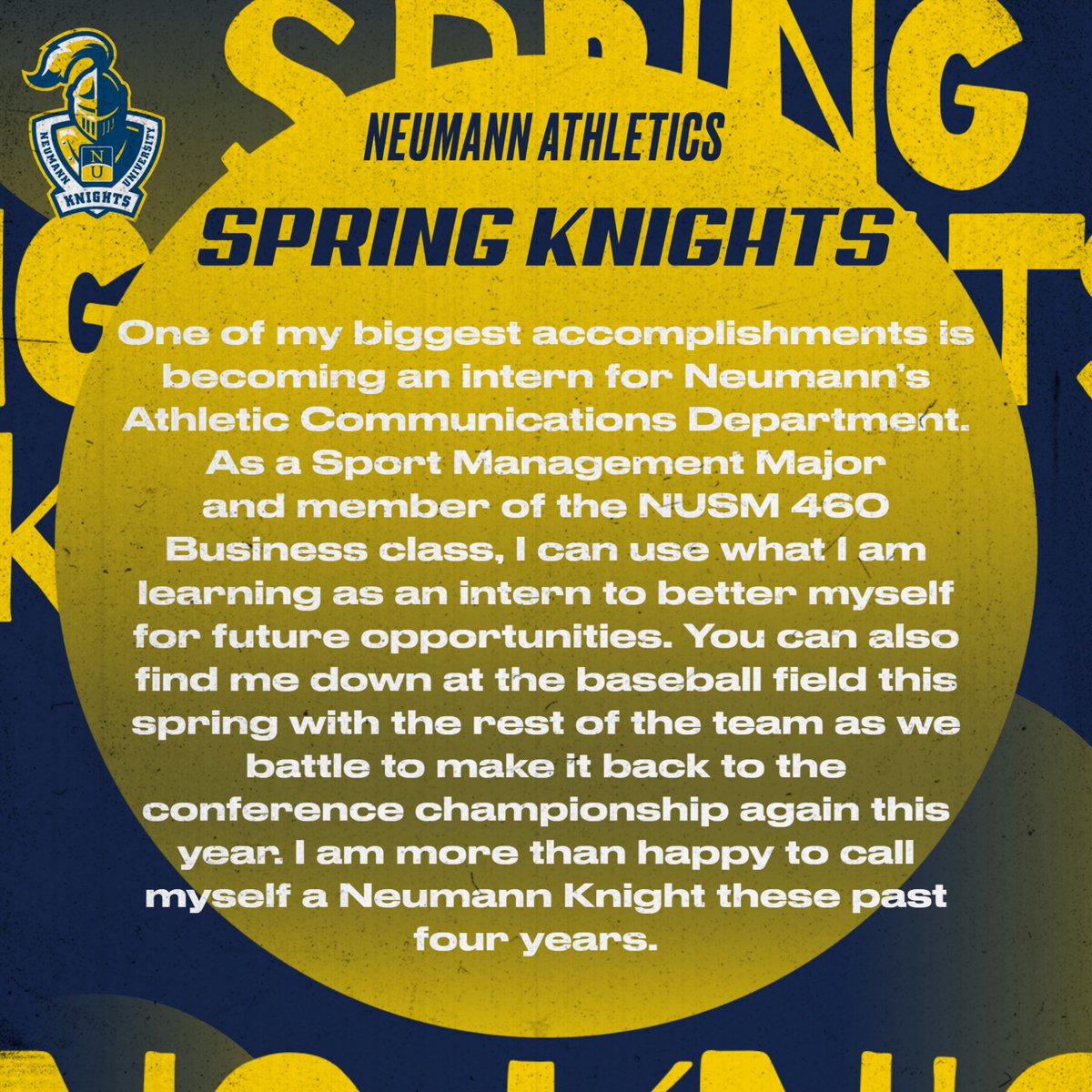 Neumann Athletics tweet media