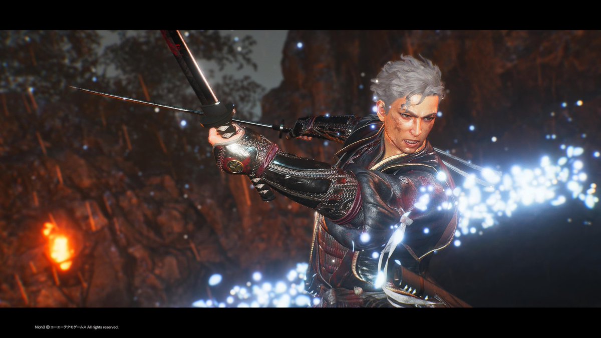 script_NOW771's tweet image. 序盤の山県昌景倒したところまで進んだ。
15日までにクリアできるかな〜？🤔
#仁王3体験版