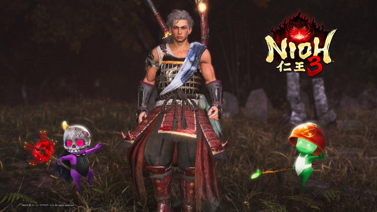 script_NOW771's tweet image. 序盤の山県昌景倒したところまで進んだ。
15日までにクリアできるかな〜？🤔
#仁王3体験版