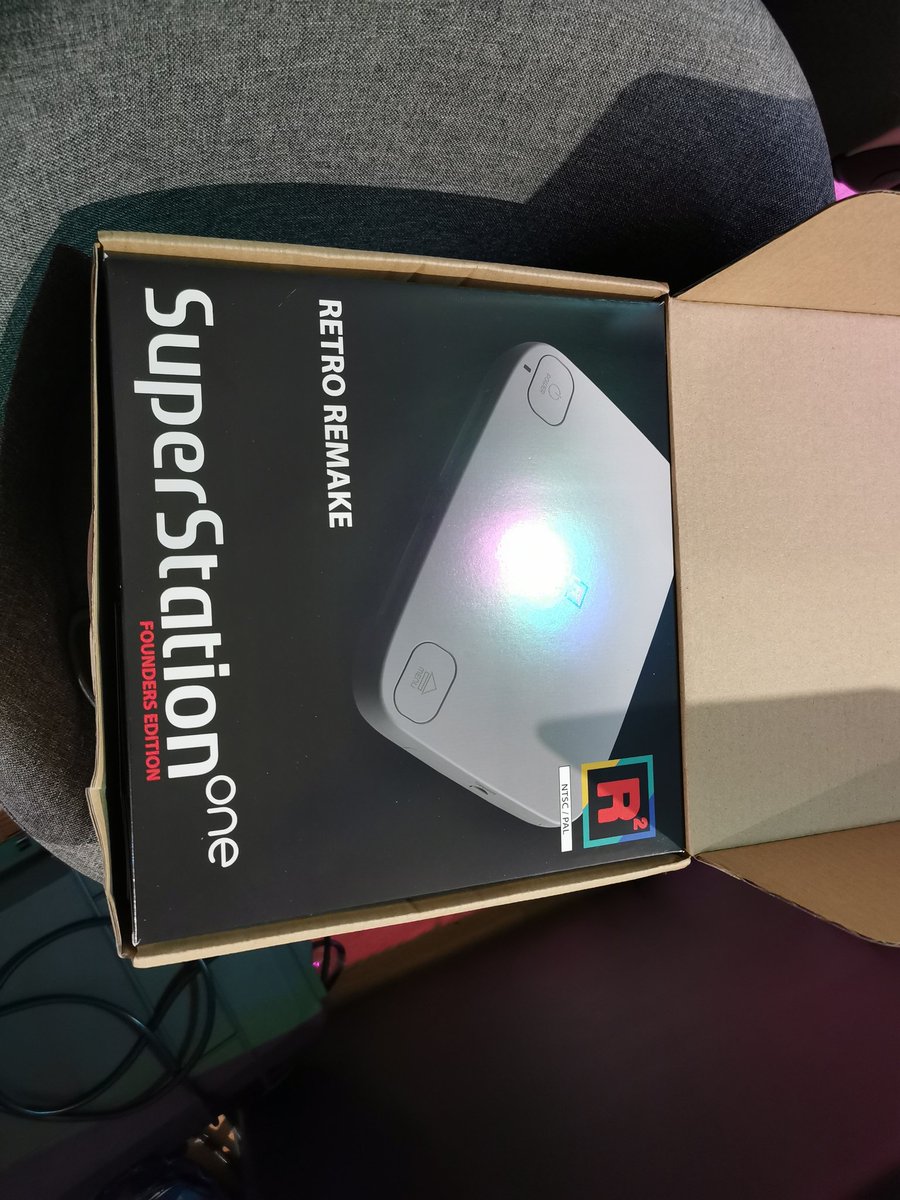 TinyGamer82's tweet photo. Let's go :) super station finally arrived ♥️ #superstation https://t.co/JJ4qEcdhQe