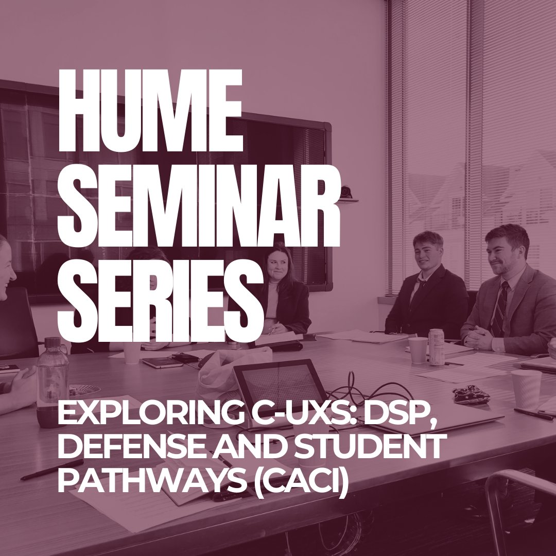 Hume Center tweet media