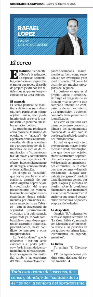 Rafael López tweet media
